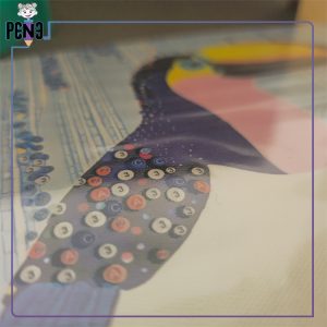 نقاشی الماسی بزرگسال کریستالی پرنده توکان