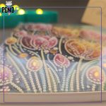 نقاشی الماسی بومی 20*20 باغ لاله