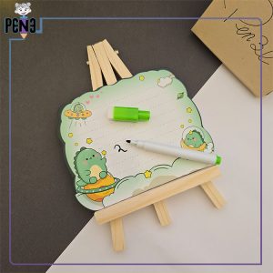 نوت بوم وایت بردی استند چوبی سویل دایناسور فضانورد سبز