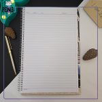 دفتر مشق A4 جلد سخت طرح ماشین آبی پاپا