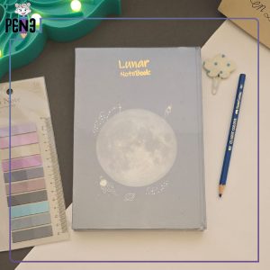 دفتر بولت ژورنال نقطه ای ایمان آبی نقره ای