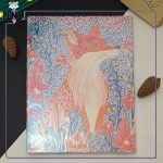 نقاشی الماسی بزرگسال کریستالی روباه نارنجی