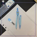 ست پرگار سی کلاس کلاسیک کامپس اتودی جعبه دار آبی