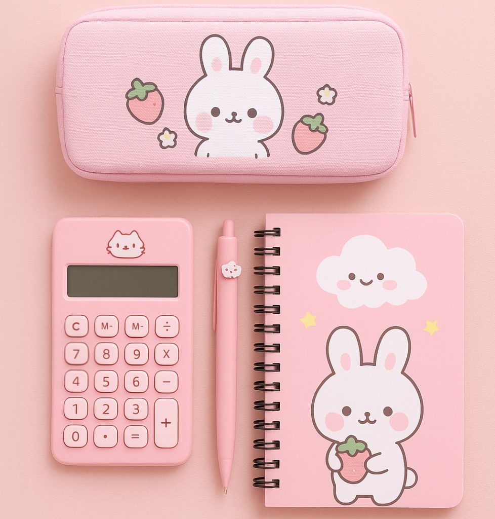 ویژگی‌های لوازم تحریر فانتزی دخترانه