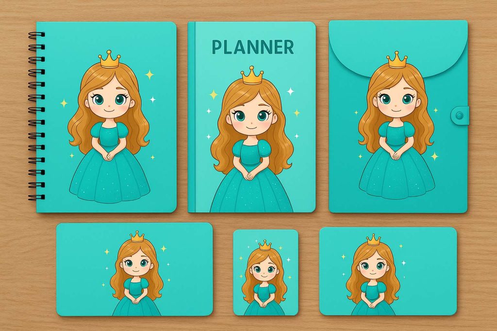 ست لوازم تحریر فانتزی دخترانه