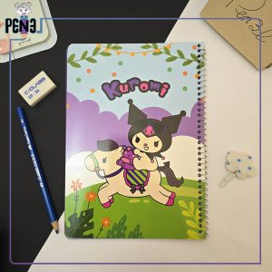 دفتر 40 برگ سیمی فانتزی طرح کورومی طرح دار