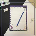 دفتر 40 برگ سیمی فانتزی طرح کورومی طرح دار