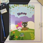 دفتر 40 برگ سیمی فانتزی طرح کورومی طرح دار