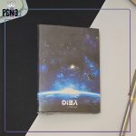 دفترچه یادداشت کلاسوری جلد سخت فضانورد