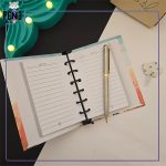 دفترچه یادداشت کلاسوری جلد سخت برج ایفل پاریس