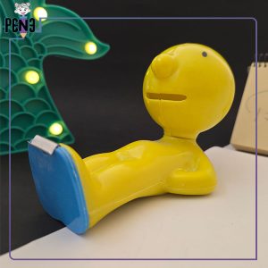 جاچسبی مدرن عروسکی رنگی زرد