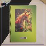 دفتر 50 برگ سیمی فانتزی یونیکورن اسب تک شاخ