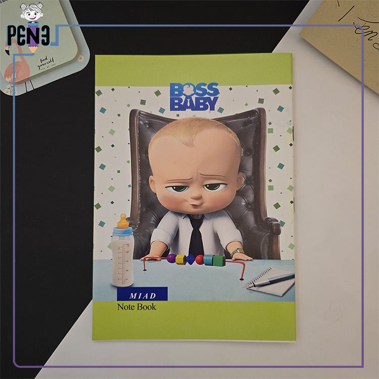 دفتر شطرنجی بچه رئیس دفتر شطرنجی یک سانتی 40 برگ بچه رئیس