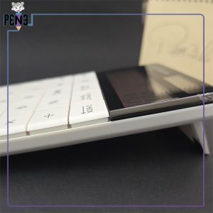 ماشین حساب دانشجویی فلت سی کلاس سری Mathmate calculator مدل Q5C-3 کریتورز مشکی و سفید