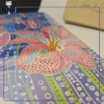 نقاشی الماسی بزرگسال کریستالی 10 رنگ خرگوش چشم قرمز