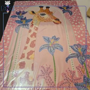 نقاشی الماسی بزرگسال کریستالی 9 رنگ خرگوش چشم قرمز