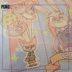 نقاشی الماسی بومی زوتوپیا 30 در 40 15 رنگ