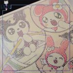 نقاشی الماسی بومی کورومی و ملودی 30 در 40 9 رنگ