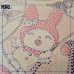 نقاشی الماسی بومی کورومی و ملودی 30 در 40 9 رنگ