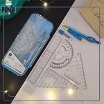 ست پرگار و لوازم رسم کلاسیک سی کلاس CCMPCS7-3 آبی
